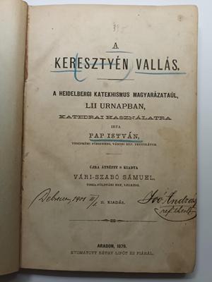 A keresztyén vallás