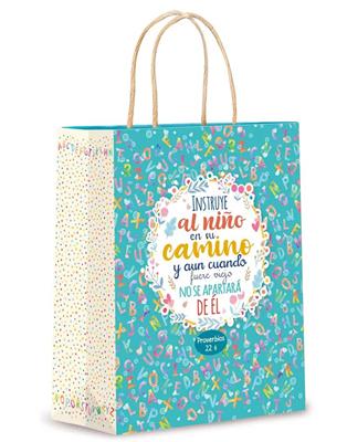 Bolsa de Regalo Grande Instruye al niño en su camino