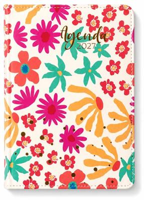 Agenda 2027 PU Floral Colores