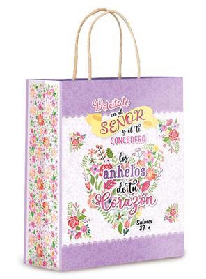 Bolsa de Regalo Mediana Deléitate en el Señor
