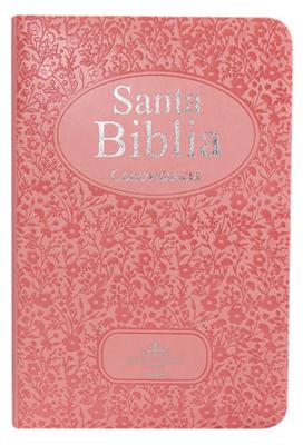 Biblia RVR60 Manual Imitación Piel Rosa Con Índice