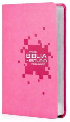 Biblia RVR60 De Estudio Para Niños RVR60 Simi Piel