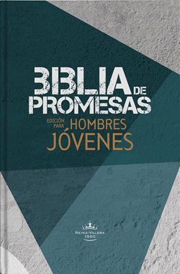 Biblia RVR60 Edicion Promesas/ Hombres Jovenes Azul-Gris TD