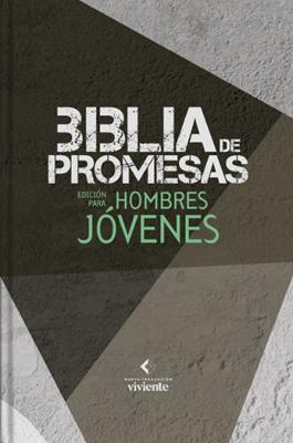 Biblia NTV Edicion Promesas/ Hombres Jovenes Negro-Gris TD