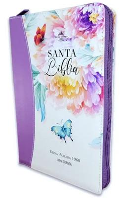 Biblia RVR60 065Czti Pjr Cp Jardín Lila