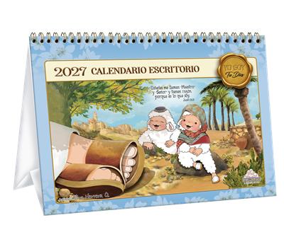 Calendario Ovejitas Escritorio 2027/ Yo Soy (Rústica anillada) [Calendario]