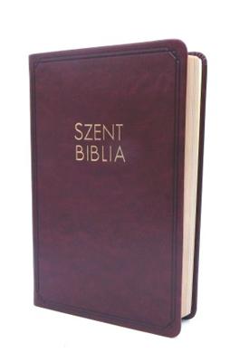 Biblia Károli közepes bordó
