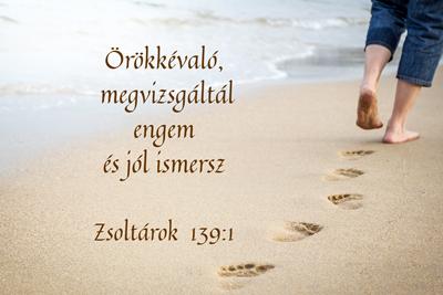 Igés kártya Zsoltárok 139:1
