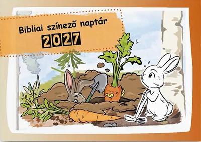 Bibliai színező naptár 2027