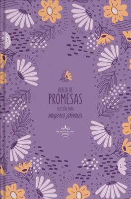 RVR 1960 Biblia de Promesas para Jóvenes Mujeres (Tapa Dura, Lila)