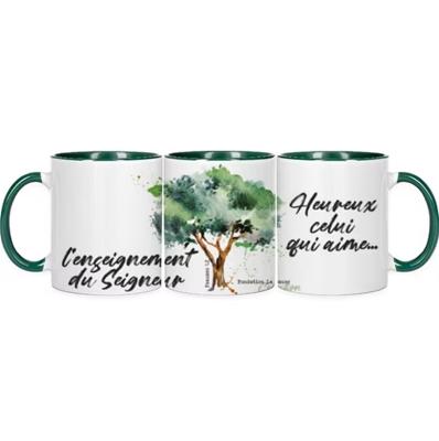 Mug Vert Enseignement