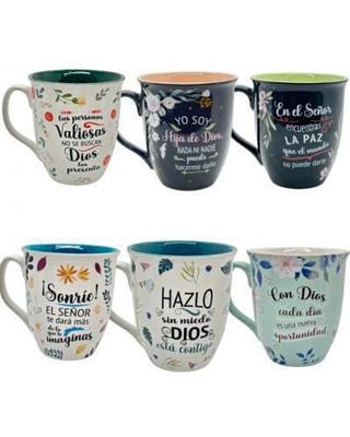 Taza Esforzada y Valiente (Cerámica)