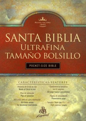 Biblia ultra bolsillo piel fabricada indice
