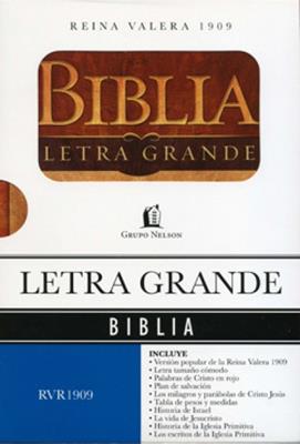 Biblia letra grande rustica RVR1909