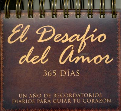 Calendario el desafío del amor 365 días