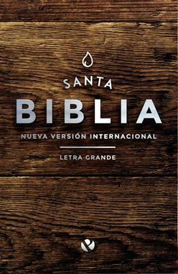 Biblia Letra Grande Rustica Madera