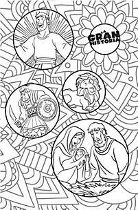 Biblia Interactiva La Gran Historia Para Colorear