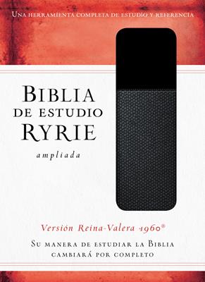 Biblia De Estudio Ryrie Ampliada Dúo Tono Negro
