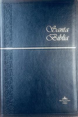Biblia RVR60 Semifina Cierre Indice Azul Oscuro