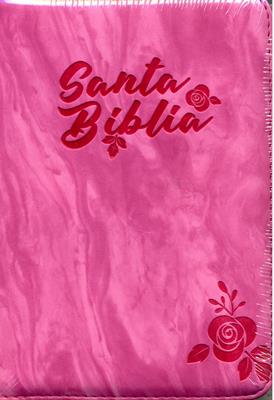 Biblia RVR60 Tamaño 45CZTILG Fucsia