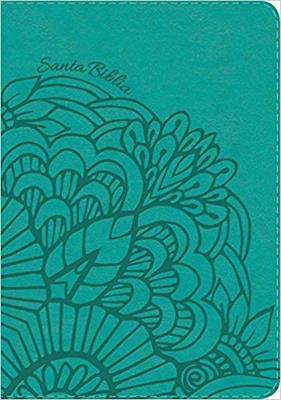 Biblia NVI-Letra Gigante-Aqua-Simil Piel