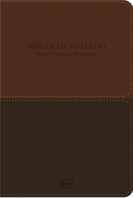Biblia De Estudio Imitación Piel Café