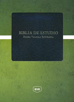 Biblia De Estudio Reina Valera Revisada - Negro