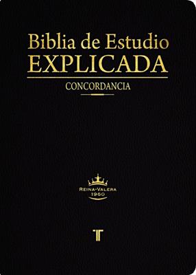 Biblia De Estudio Explicada Piel Especial