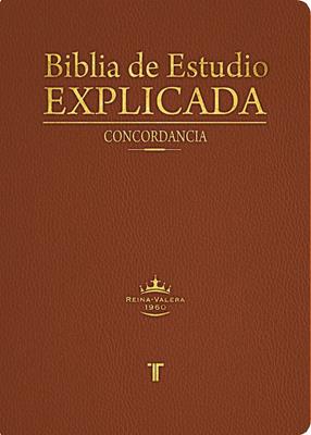 Biblia De Estudio Explicada Piel Especial