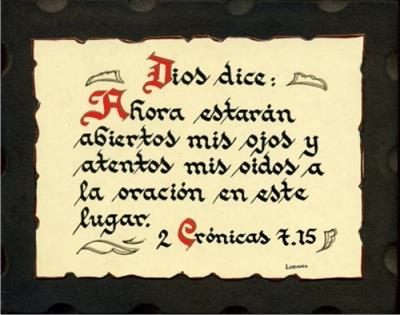 Pergamino bíblico pequeño