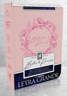 Biblia De Promesas-RVR60-Letra Grande-Rosado