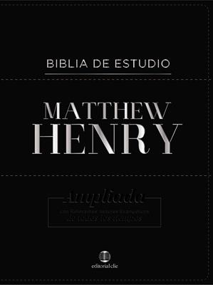 RVR Biblia de Estudio Matthew Henry