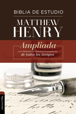 RVR Biblia de Estudio Matthew Henry