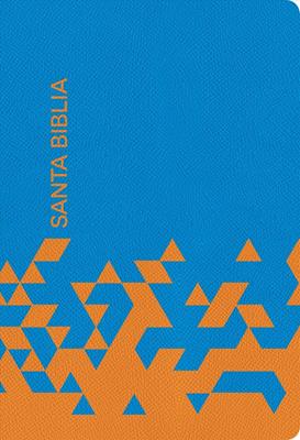 Biblia RVR60 Regalos Y Premios/Azul Oceano-Papaya/Simil Piel