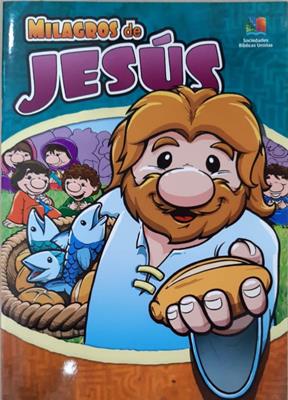 Milagros de Jesús - Cartilla Colorear TLA4110