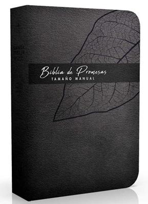 Biblia De Promesa RVR60 Tamaño Manual Piel Especial Negro