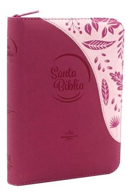 Biblia/RVR045cZLM/PJR/Fucsia Rosa