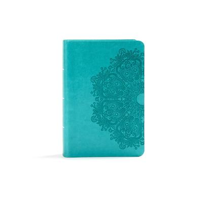 Biblia KJV/Refrencias/Compacta/Letra Grande/Turquesa/Ingles