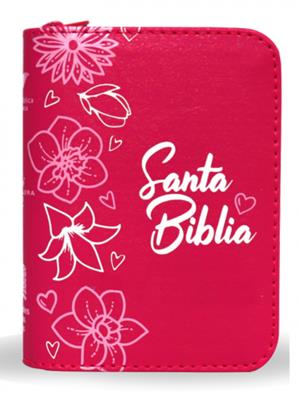 Biblia/RVR015Z/Fucsia Canto Pintado/ Cierre