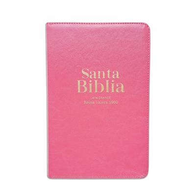 Biblia RVR1960 Manual Letra Grande / Imitación Piel Rosa