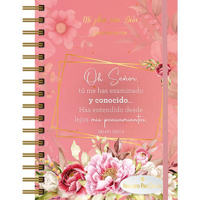 Agenda Mi Plan Con Dios 2025 Rosado