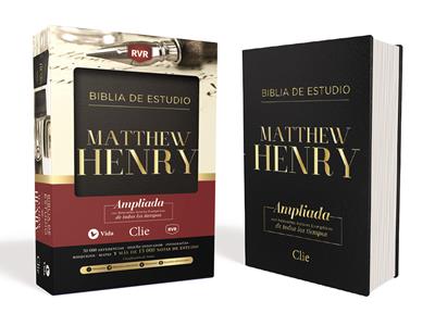 RVR Biblia de Estudio Matthew Henry