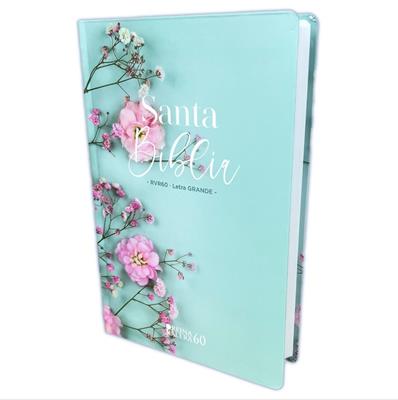 RVR 1960 Biblia de Letra Grande Flores