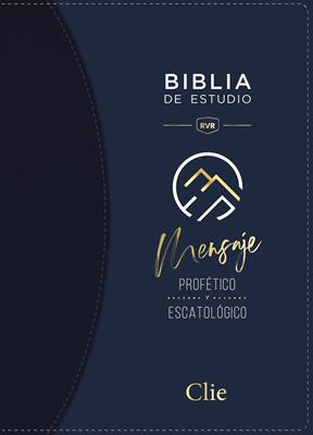 Reina Valera Revisada Biblia de Estudio del Mensaje Profético y Escatológico, Leathersoft