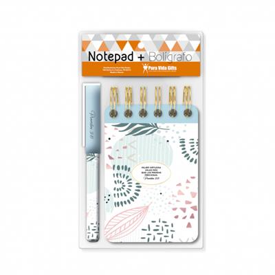 Libreta + Boligrafo/Mujer Vistuosa