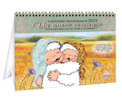Calendario Ovejitas Escritorio 2024