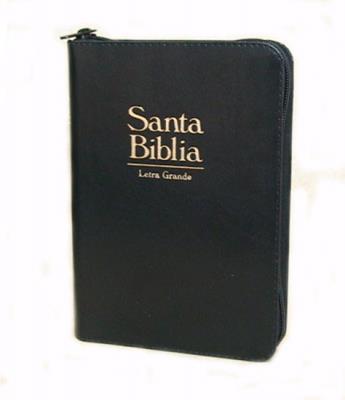 Biblia alcolchada cierre concordancia letra grande