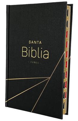 Biblia RVR60/062tlc/Letra Grande /PJR Negro Moderno índice