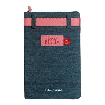 Biblia Reina Valera 1960 Letra Grande Jean RosaCierre e Índice