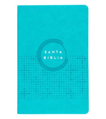 Biblia NVI/Ultrafina/Turquesa/Letra 8 Puntos
